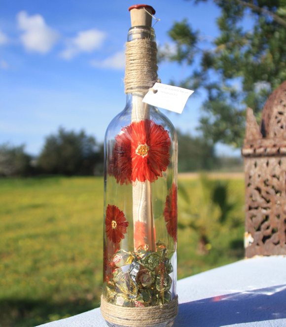 La Botella de Nur - Envía tu mensaje en una botella decorada a mano
