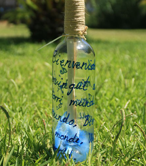 La Botella de Nur. Regalos originales para recién nacidos